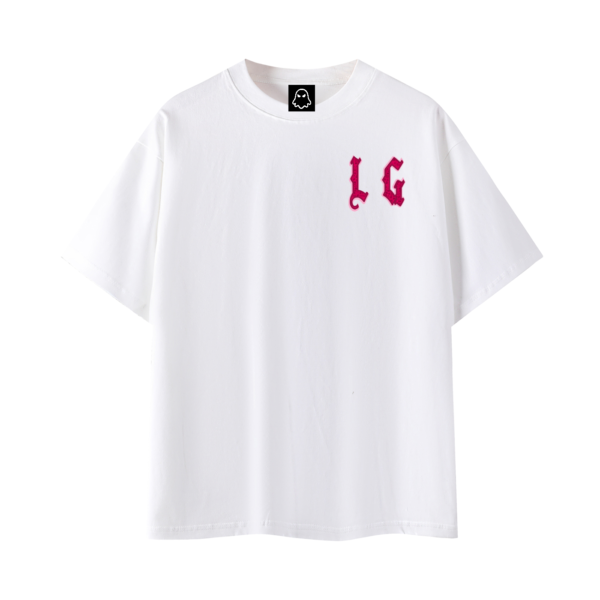 Pink 37 White Gallery 3 T-shirt Pink 37 White