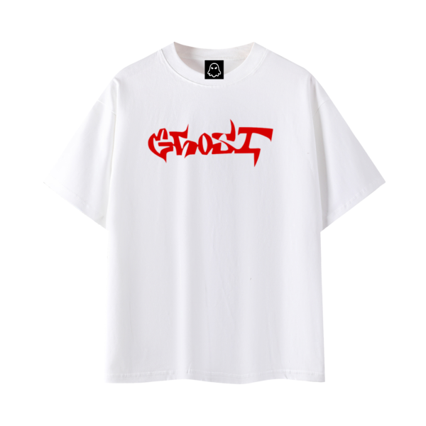 T-shirt Ghost Evil White