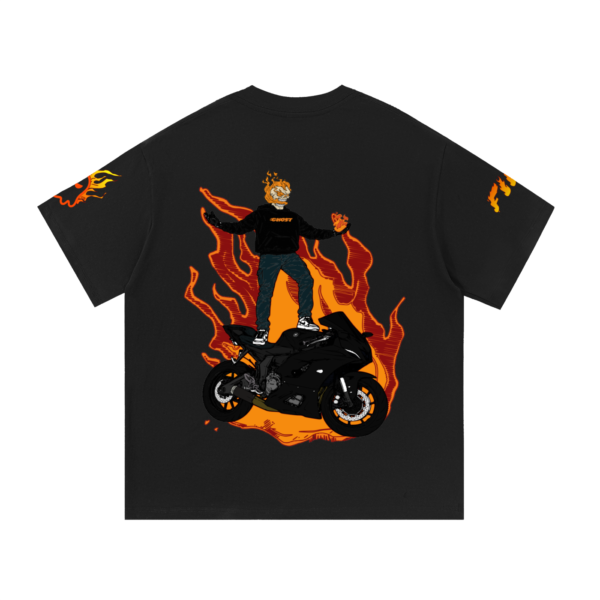 T-shirt Ghost Fire