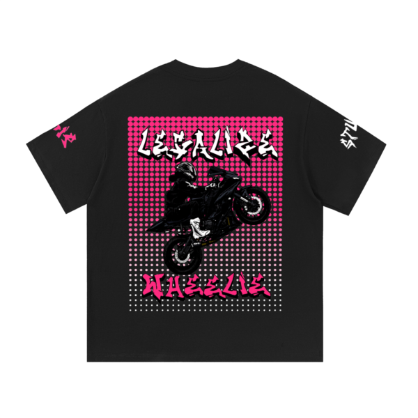 T-shirt Legalize Wheelie