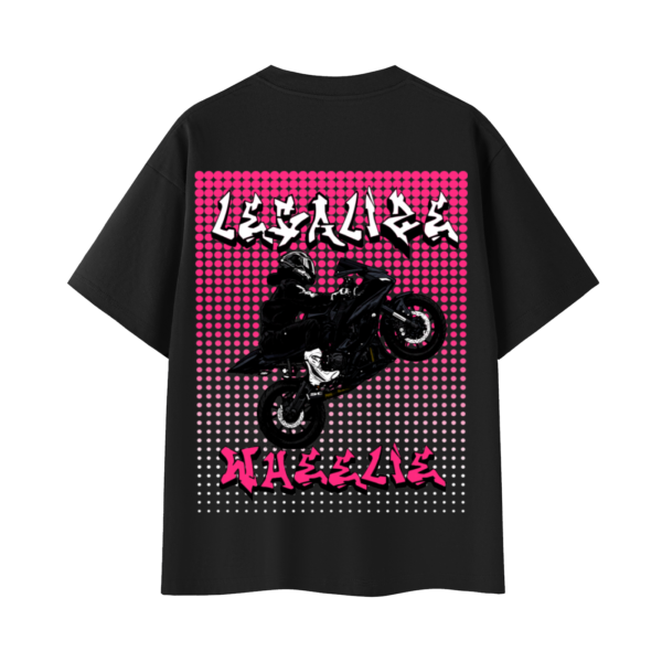 T-shirt Legalize Wheelie