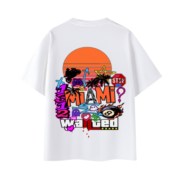 T-shirt Miami White Gallery 01 T-shirt Miami White